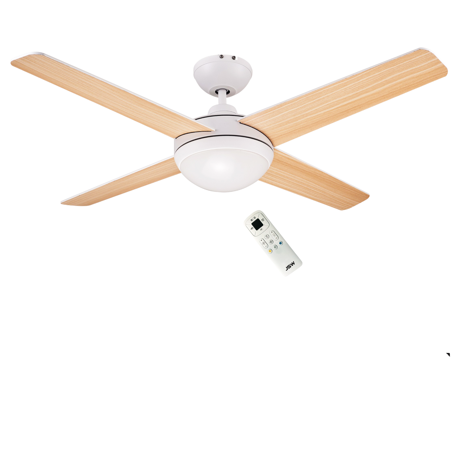 52" Decorative Ceiling Fan with Remote