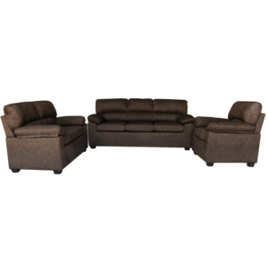 Franco Dark Brown Sofa Set