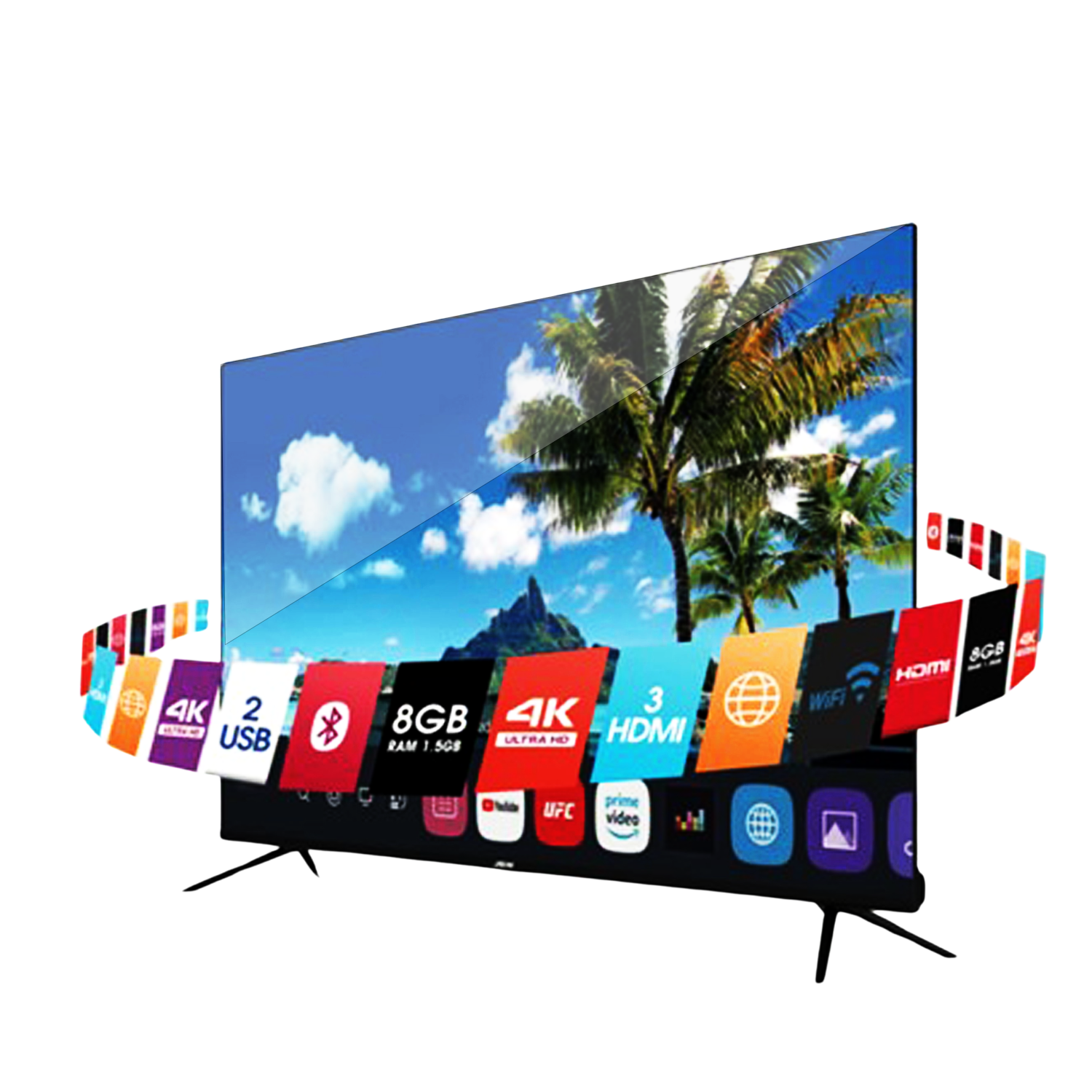 55" Web OS Frameless TV