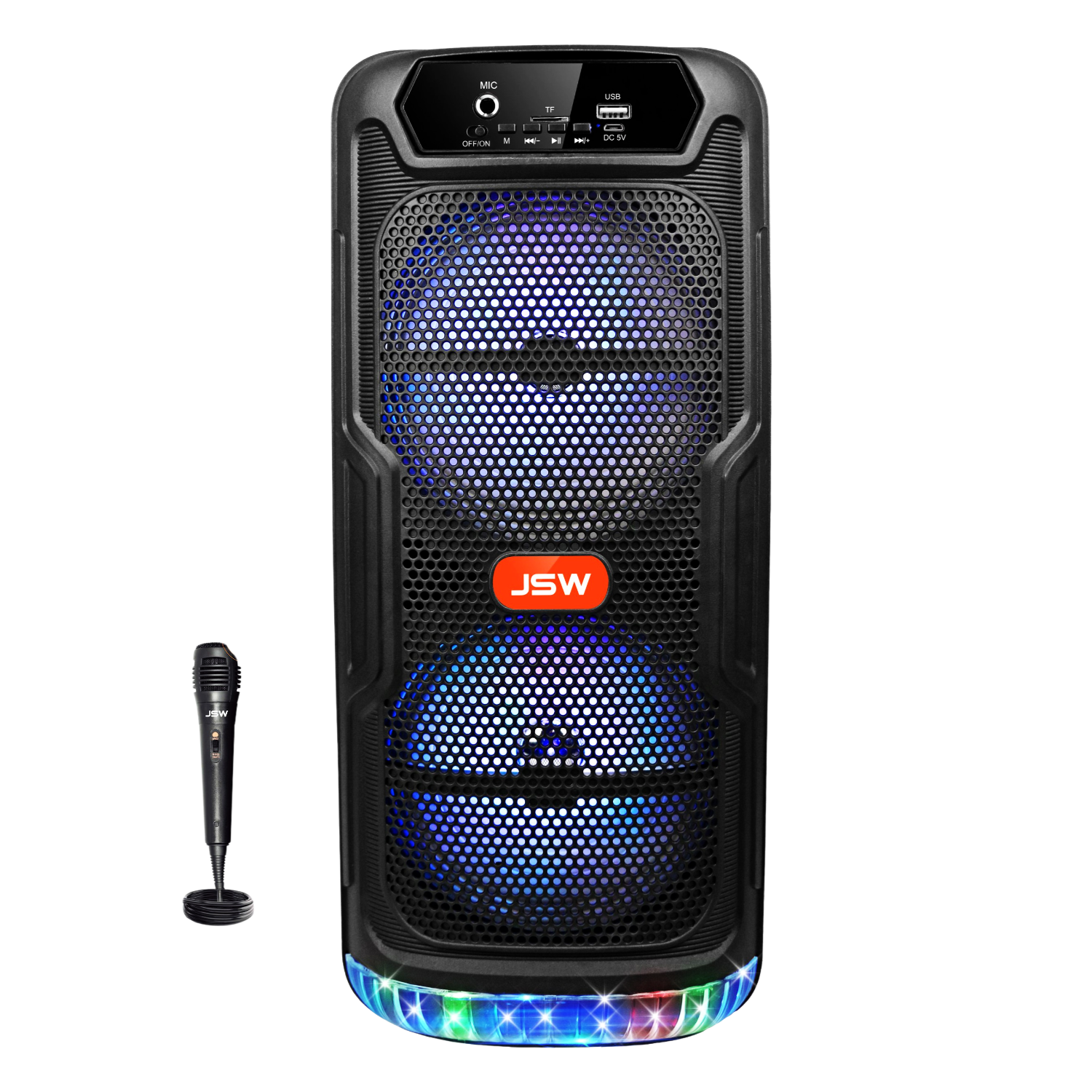 6.5" x2 Rechargeable Speaker