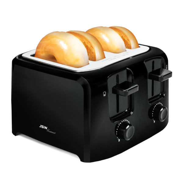 4 Slice Toaster - 5 Level Browning Control