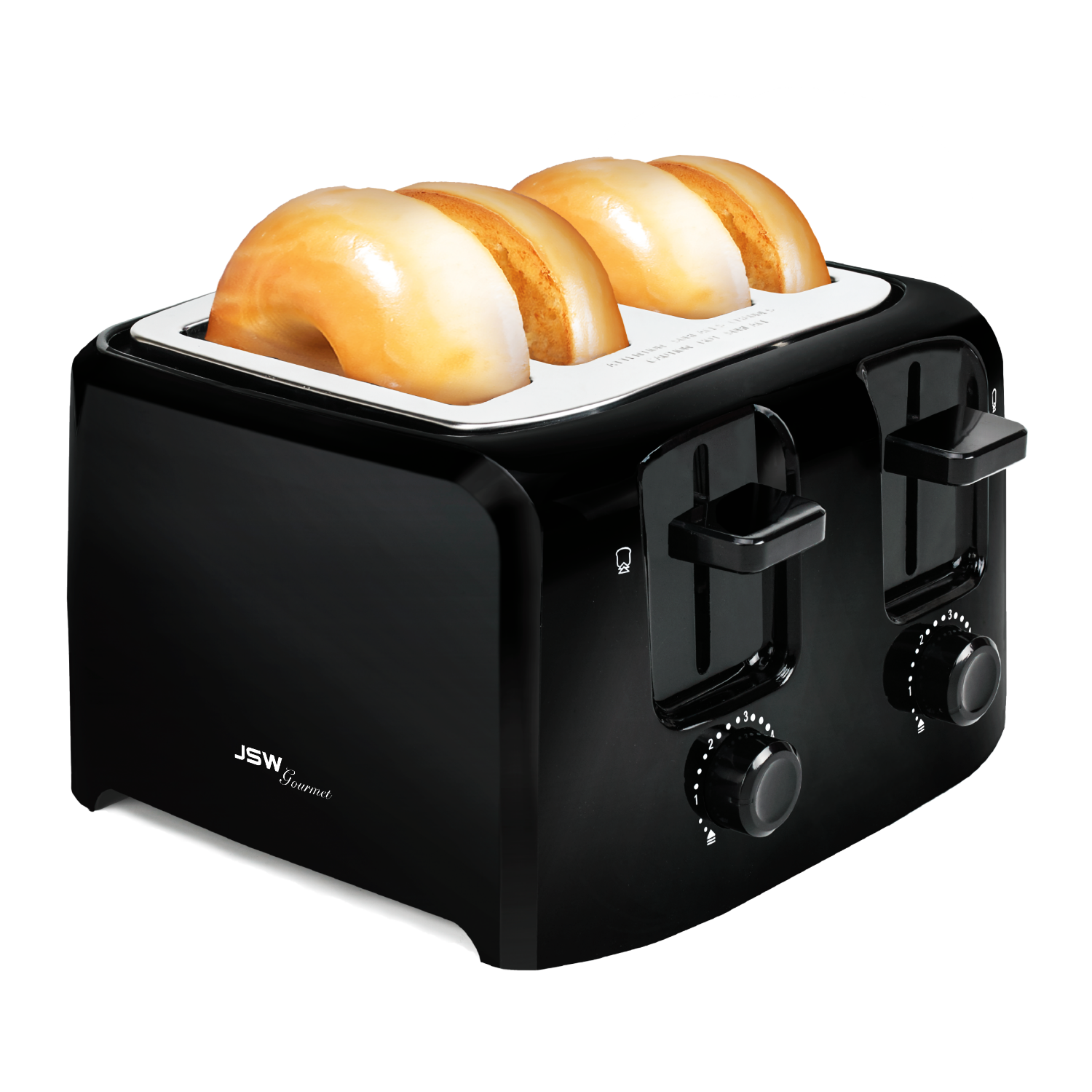 4 Slice Toaster - 5 Level Browning Control