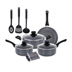 Non Stick 12 Pcs Cookware Set