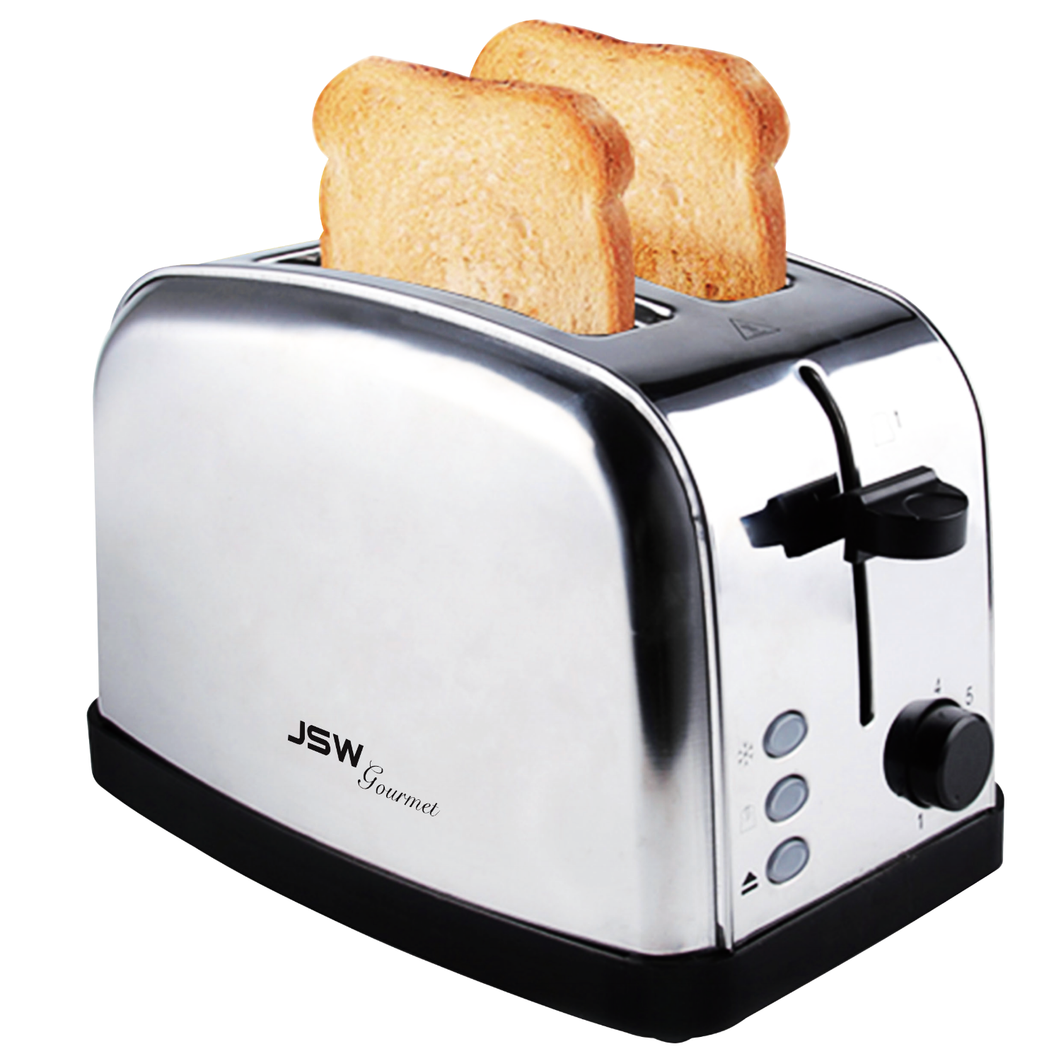 2 Slice Toaster - 7 Level Browning Control